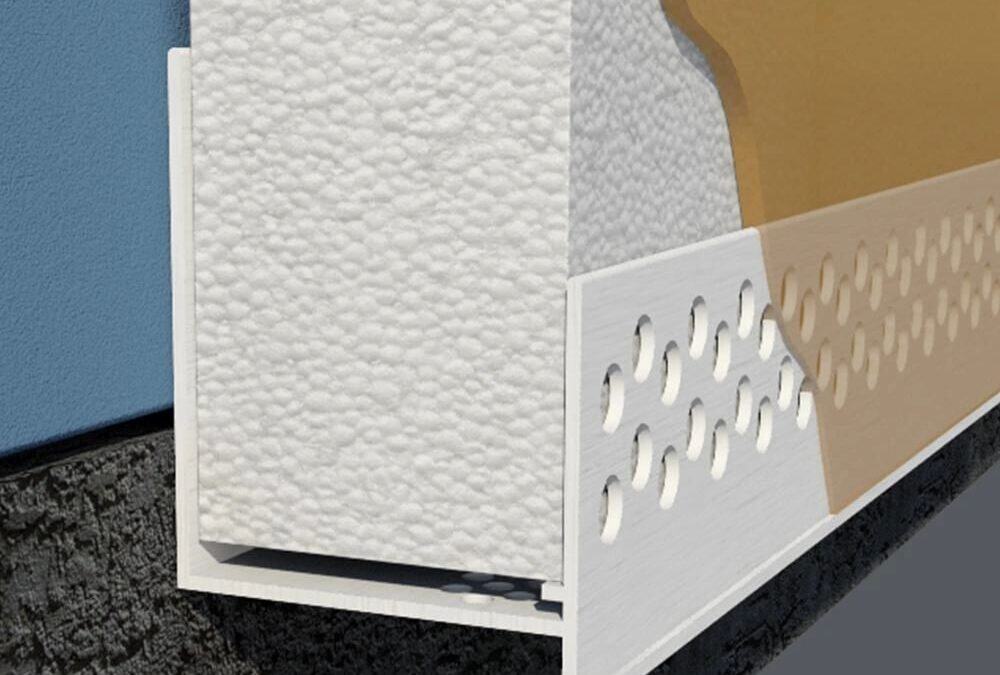 Modern exterior wall cladding with textured and smooth finishes for building facades.