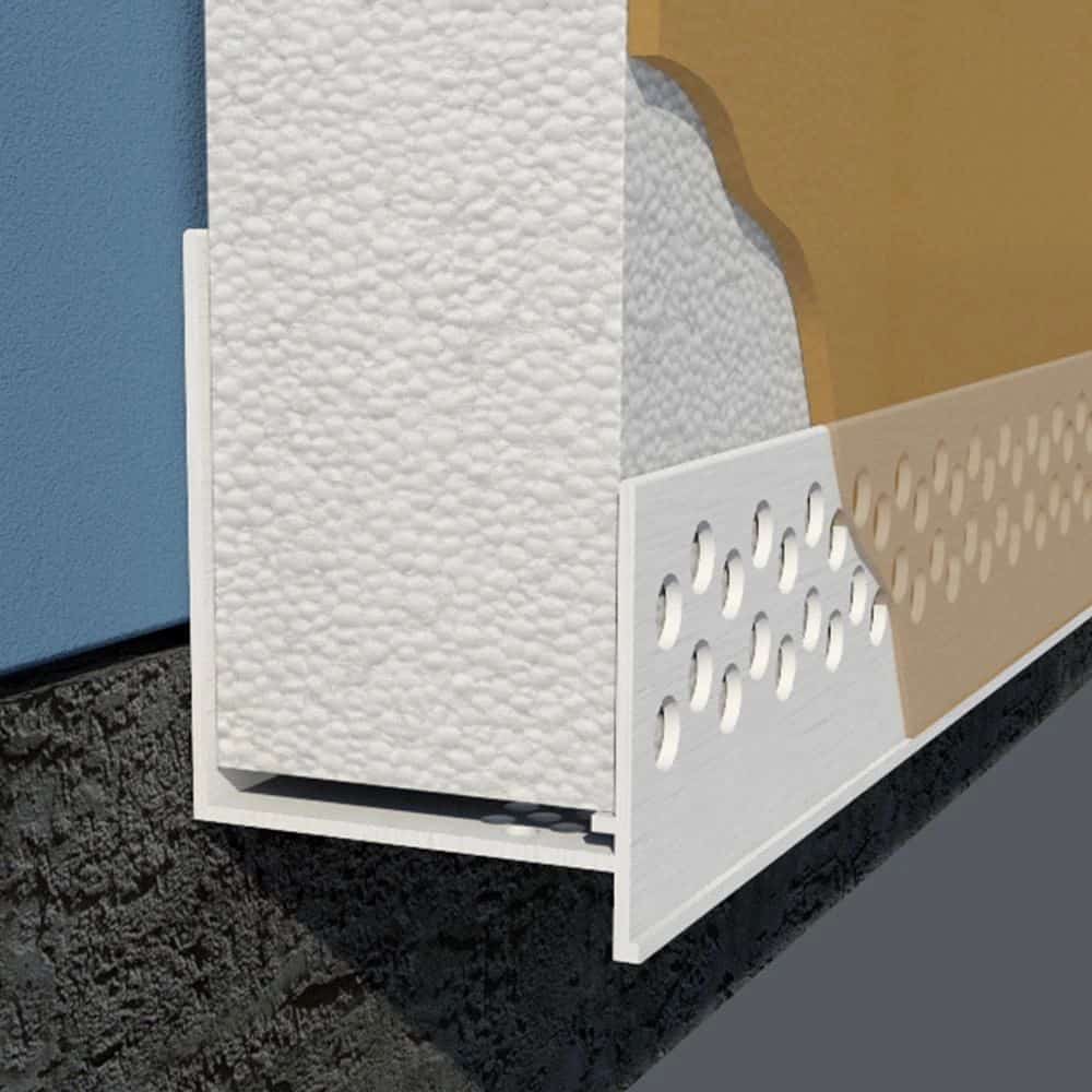 Modern exterior wall cladding with textured and smooth finishes for building facades.
